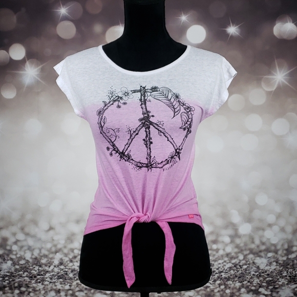 Billabong Tops - Billabong Peace Sign Tee